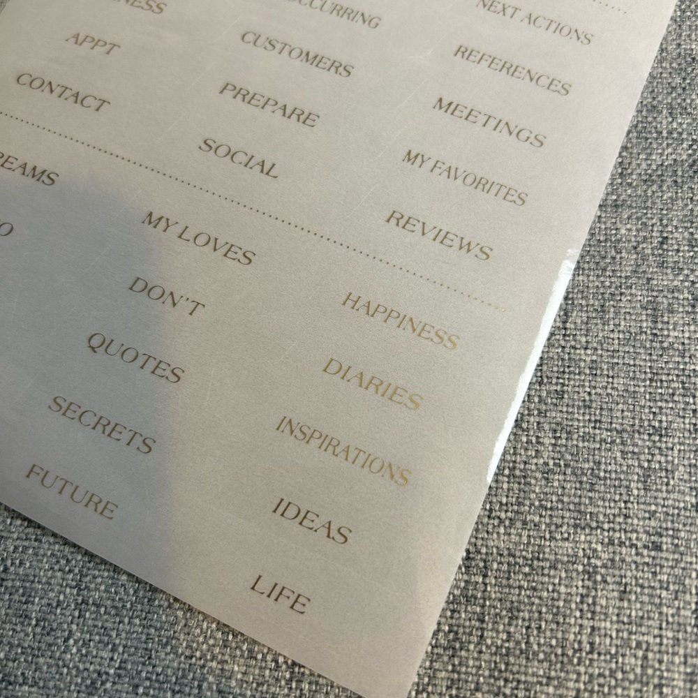 Stickers for tabs - Picture 8 of 10